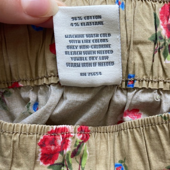 Abercrombie & Fitch Brown Floral Skirt - Picture 3 of 3